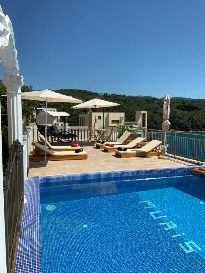 Villa Apartmani Anja Dobra Voda Exterior foto