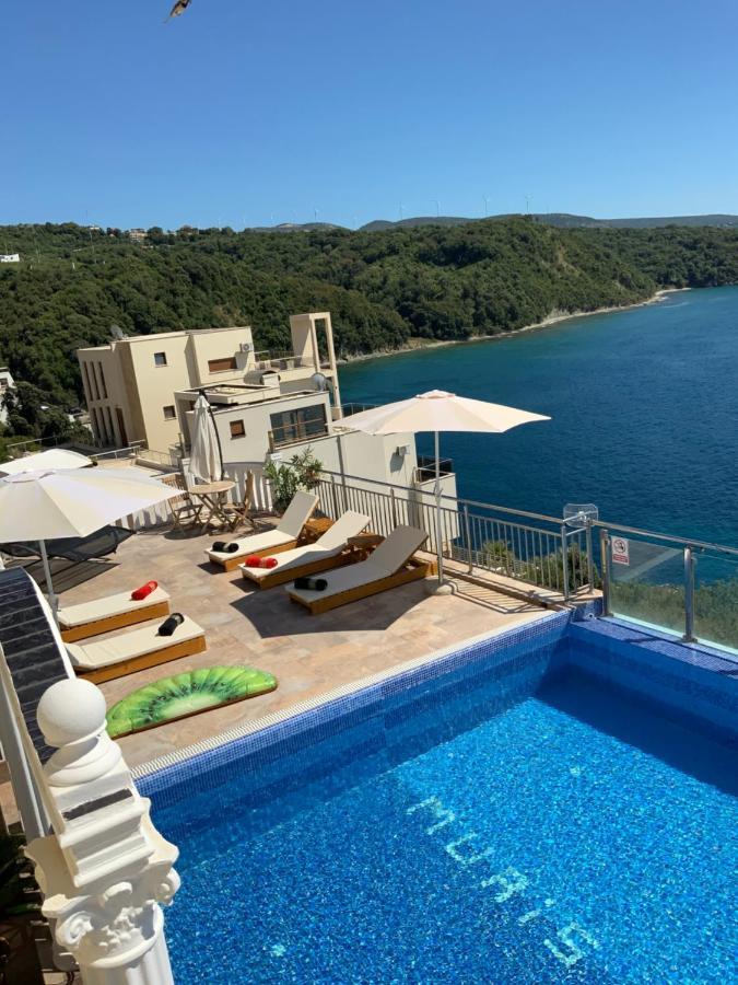 Villa Apartmani Anja Dobra Voda Exterior foto